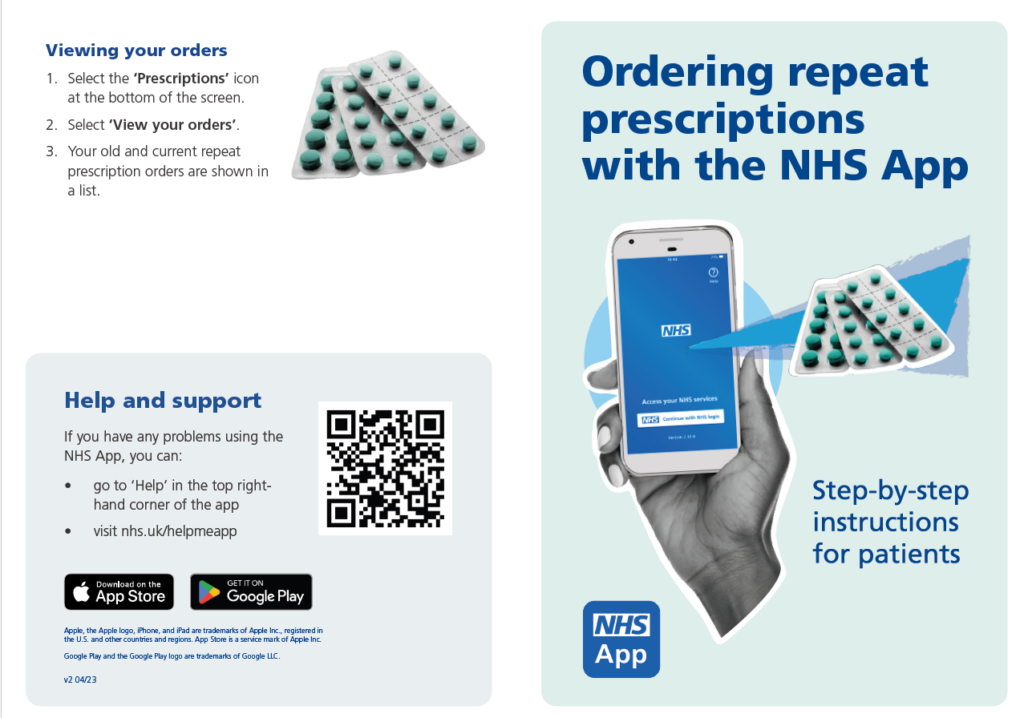 Repeat prescriptions – Woodseats Medical Centre