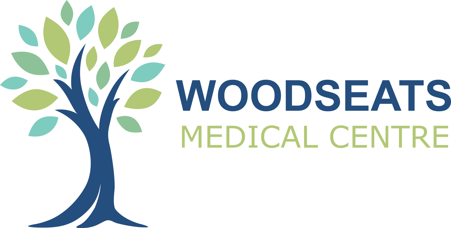Woodseats Medical Centre logo and homepage link